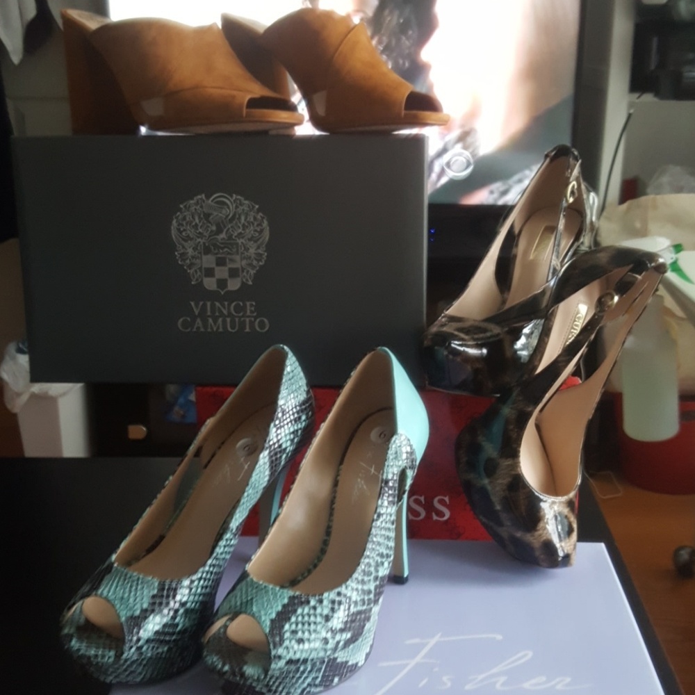 Bnib Marc Fisher Guess Vince Camuto Heels Stiletto